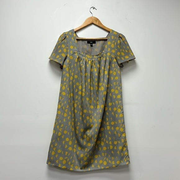 Mossimo Gray and yellow women's dress size XS short and loose dress. - Picture 8 of 13